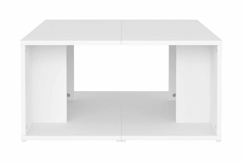 Soffbord 4 st vit 33x33x33 cm spånskiva - Vit - Möbler - Bord & matgrupper - Soffbord