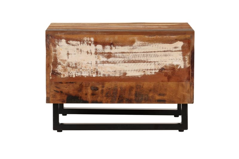 Soffbord 50x50x35 massivt återvunnet trä - Flerfärgad - Möbler - Bord & matgrupper - Soffbord