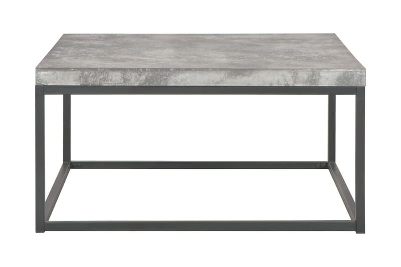 Soffbord 75x75x38 cm betonggrå - Grå - Möbler - Bord & matgrupper - Soffbord