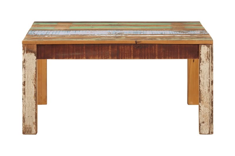 Soffbord 80x80x40 cm massivt återvunnet trä - Brun - Möbler - Bord & matgrupper - Soffbord