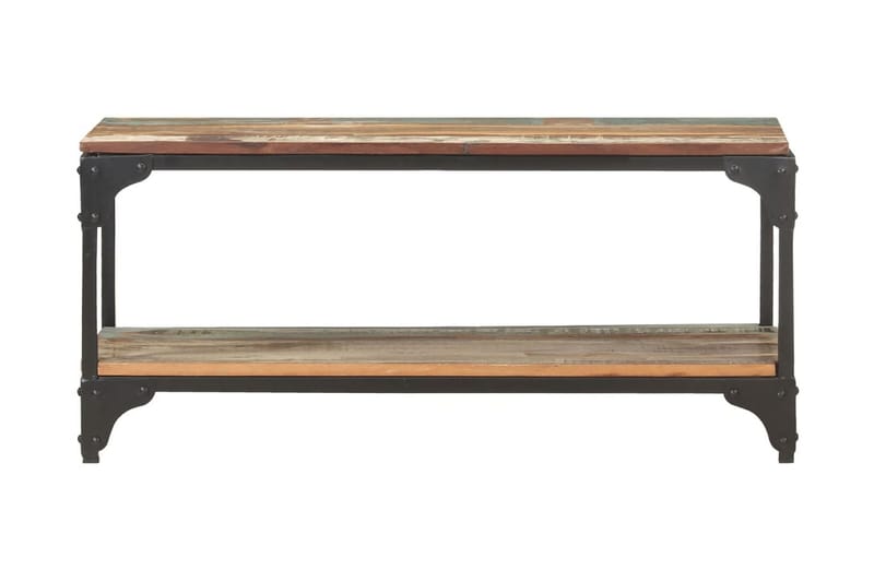 Soffbord 90x30x40 cm massivt återvunnet trä - Brun - Möbler - Bord & matgrupper - Soffbord