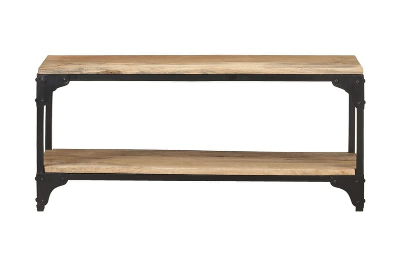 Soffbord 90x30x40 cm massivt mangoträ - Brun - Möbler - Bord & matgrupper - Soffbord
