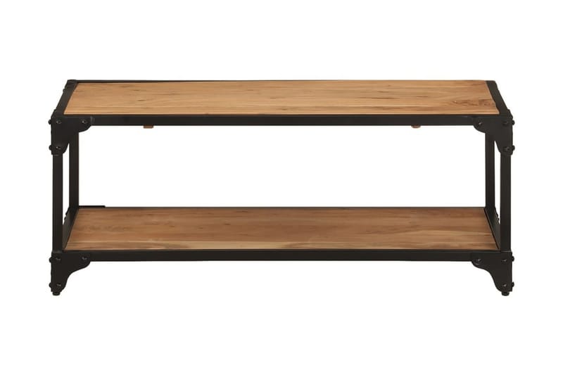 Soffbord 90x45x35 cm massivt akaciaträ - Brun - Möbler - Bord & matgrupper - Soffbord