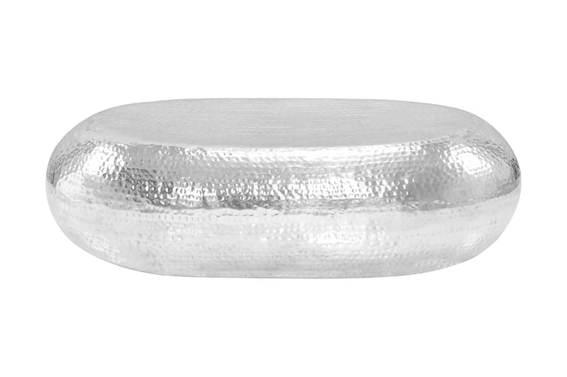 Soffbord aluminium 100x50x28 cm silver - Silver - Möbler - Bord & matgrupper - Soffbord