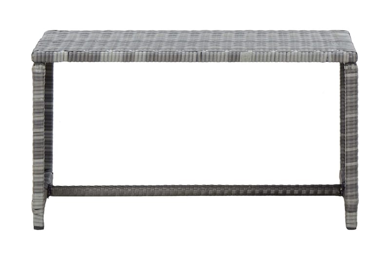 Soffbord antracit 70x40x38 cm konstrotting - Grå - Möbler - Bord & matgrupper - Soffbord