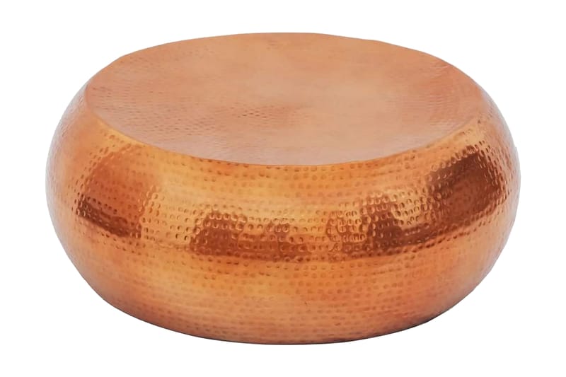 Soffbord av hamrad aluminium mässing/kopparfärg - Guld - Möbler - Bord & matgrupper - Avlastningsbord - Brickbord & småbord