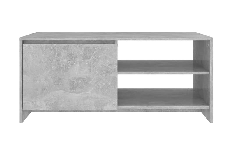 Soffbord betonggrå 102x50x45 cm konstruerat trä - Grå - Möbler - Bord & matgrupper - Soffbord