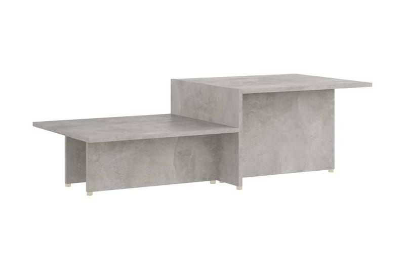 Soffbord betonggrå 111,5x50x33 cm spånskiva - Grå - Möbler - Bord & matgrupper - Soffbord
