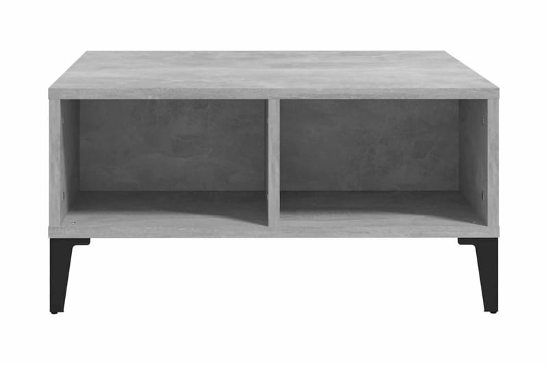 Soffbord betonggrå 60x60x30 cm spånskiva - Grå - Möbler - Bord & matgrupper - Soffbord
