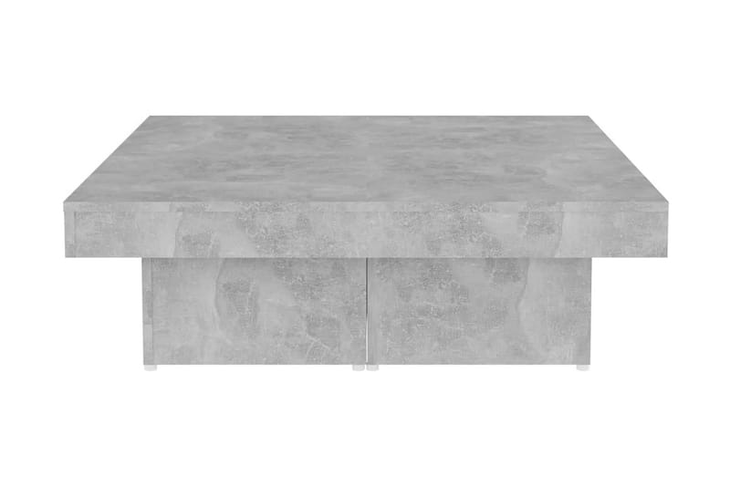 Soffbord betonggrå 90x90x28 cm spånskiva - Grå - Möbler - Bord - Soffbord