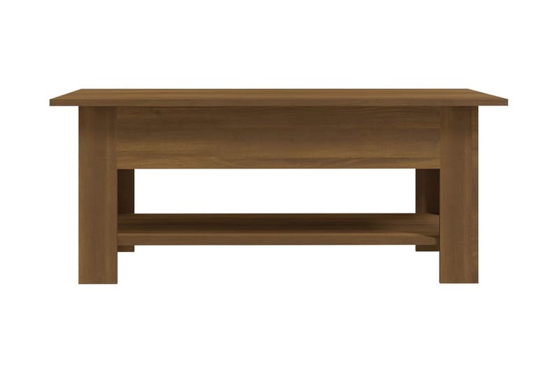 Soffbord brun ek 102x55x42 cm spånskiva - Brun - Möbler - Bord & matgrupper - Soffbord