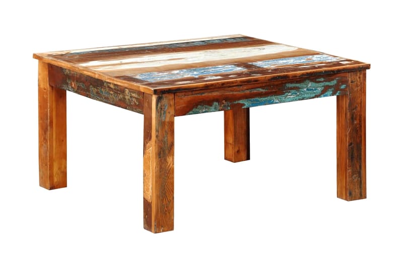 Soffbord fyrkantigt återvunnet trä - Brun - Möbler - Bord & matgrupper - Soffbord