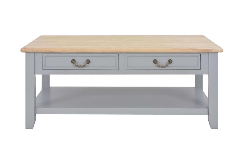 Soffbord grå 100x55x40 cm trä - Grå - Möbler - Bord & matgrupper - Soffbord
