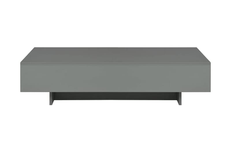 Soffbord grå högglans 115x55x31 cm MDF - Grå - Möbler - Bord & matgrupper - Soffbord