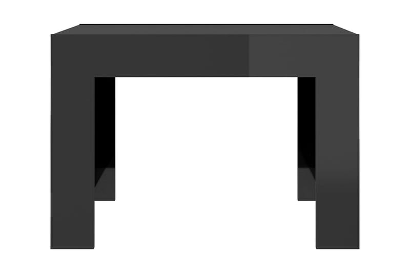Soffbord grå högglans 50x50x35 cm spånskiva - Grå - Möbler - Bord & matgrupper - Soffbord