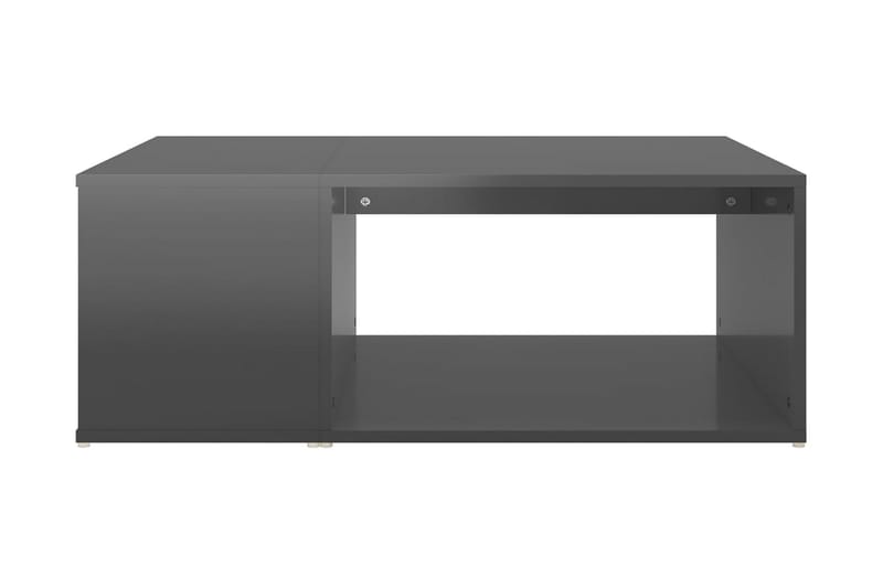 Soffbord grå högglans 90x67x33 cm spånskiva - Grå - Möbler - Bord & matgrupper - Soffbord
