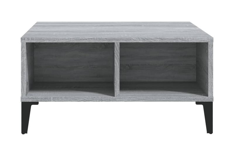 Soffbord grå sonoma 60x60x30 cm spånskiva - Grå - Möbler - Bord & matgrupper - Soffbord