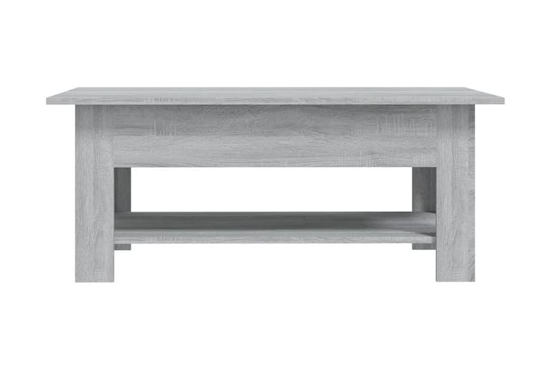 Soffbord grå sonoma-ek 102x55x42 cm spånskiva - Grå - Möbler - Bord & matgrupper - Soffbord