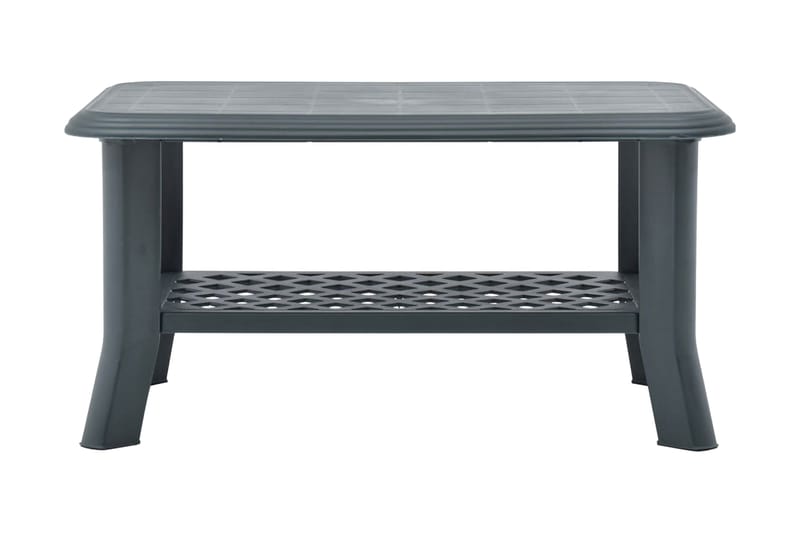 Soffbord grön 90x60x46 cm plast - Grön - Möbler - Bord & matgrupper - Soffbord