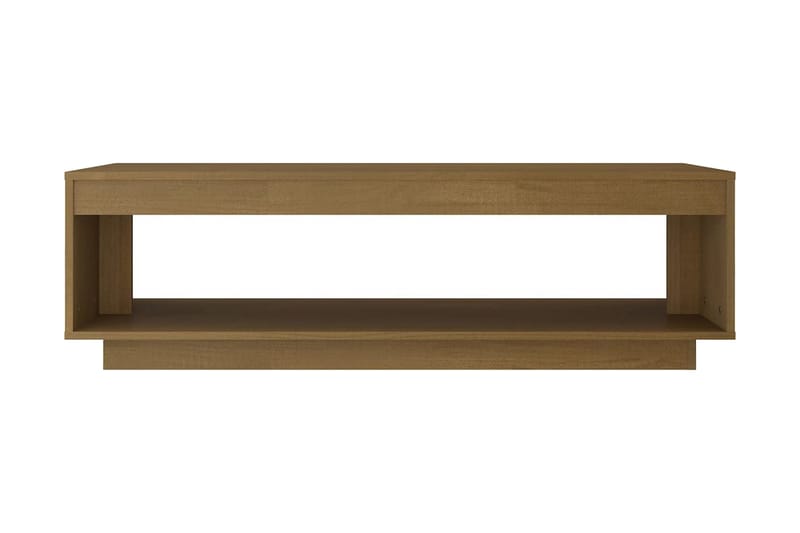 Soffbord honungbrun 110x50x33,5 cm massiv furu - Brun - Möbler - Bord & matgrupper - Soffbord