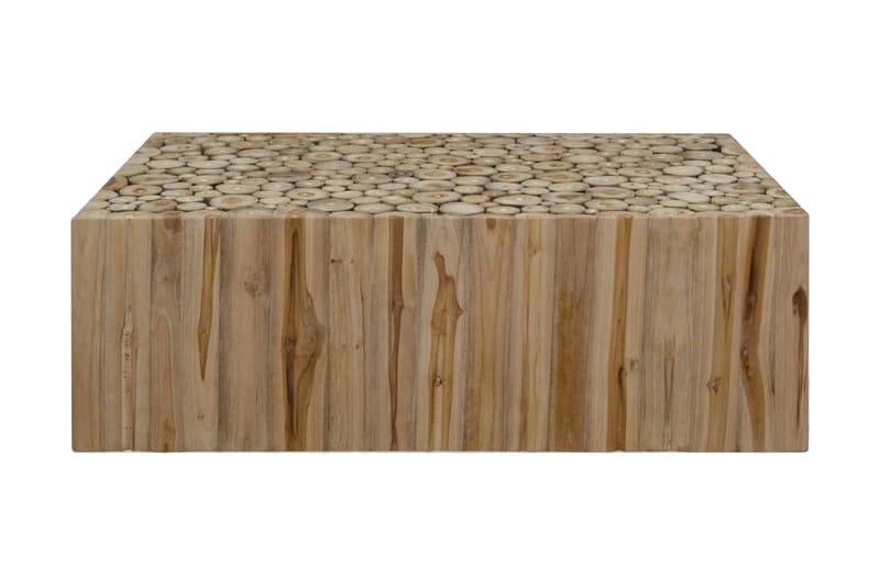 Soffbord i äkta teak 90x50x35 cm - Brun - Möbler - Bord & matgrupper - Soffbord