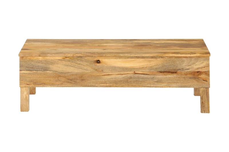 Soffbord massivt mangoträ 110x55x35 cm - Brun - Möbler - Bord & matgrupper - Soffbord