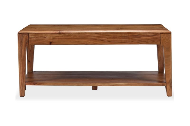 Soffbord massivt trä 88x50x38 cm - Brun - Möbler - Bord & matgrupper - Soffbord