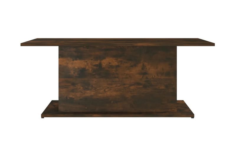 Soffbord rökfärgad ek 102x55,5x40 cm spånskiva - Brun - Möbler - Bord & matgrupper - Soffbord