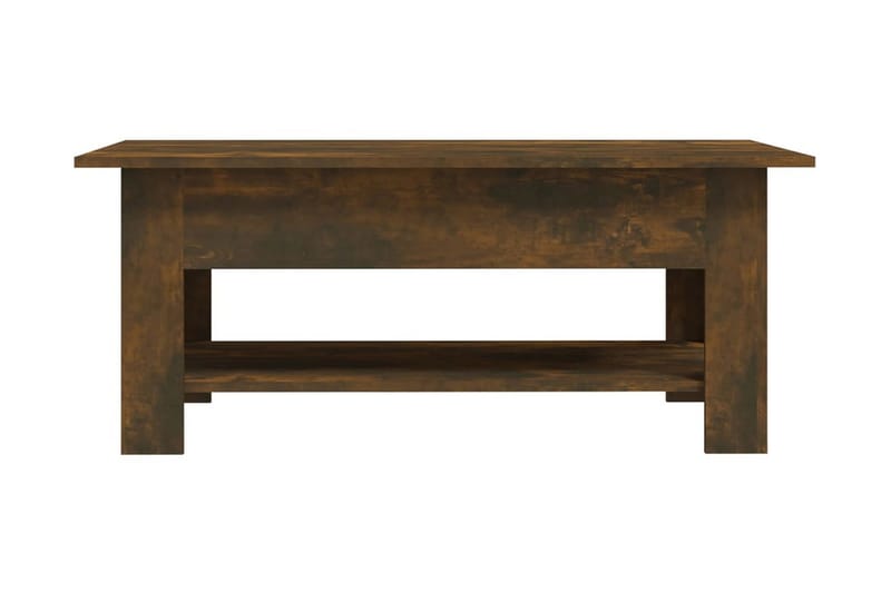 Soffbord rökfärgad ek 102x55x42 cm spånskiva - Brun - Möbler - Bord & matgrupper - Soffbord