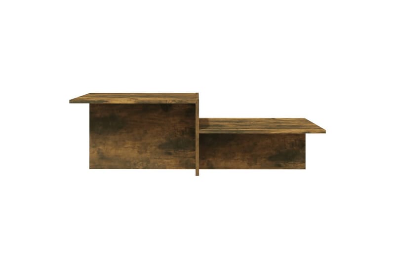 Soffbord rökfärgad ek 111,5x50x33 cm konstruerat trä - Brun - Möbler - Bord & matgrupper - Soffbord