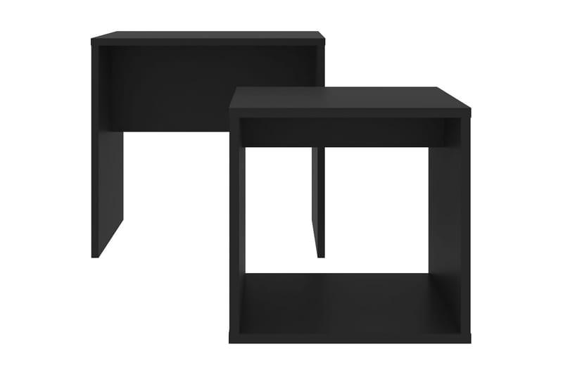 Soffbord set svart 48x30x45 cm spånskiva - Svart - Möbler - Bord & matgrupper - Soffbord