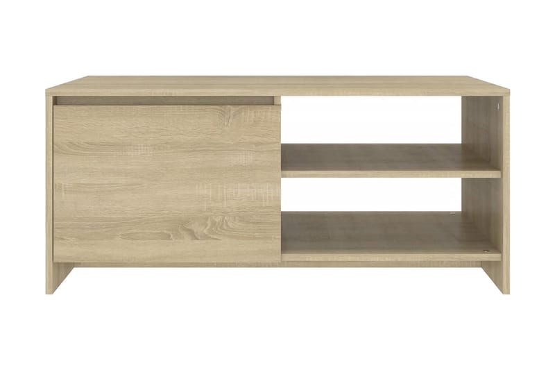 Soffbord sonoma-ek 102x50x45 cm konstruerat trä - Brun - Möbler - Bord & matgrupper - Soffbord