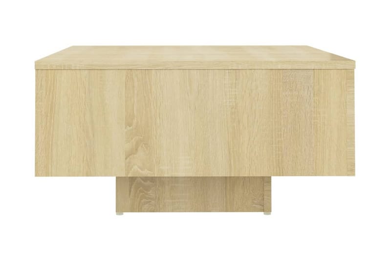 Soffbord sonoma-ek 60x60x31,5 cm spånskiva - Brun - Möbler - Bord & matgrupper - Soffbord