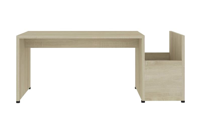 Soffbord sonoma-ek 90x45x35 cm spånskiva - Brun - Möbler - Bord & matgrupper - Soffbord