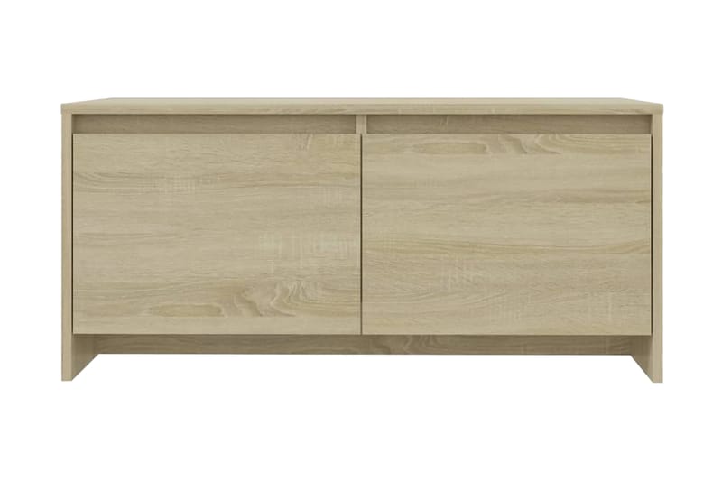 Soffbord sonoma-ek 90x50x41,5 cm spånskiva - Beige - Möbler - Bord & matgrupper - Soffbord