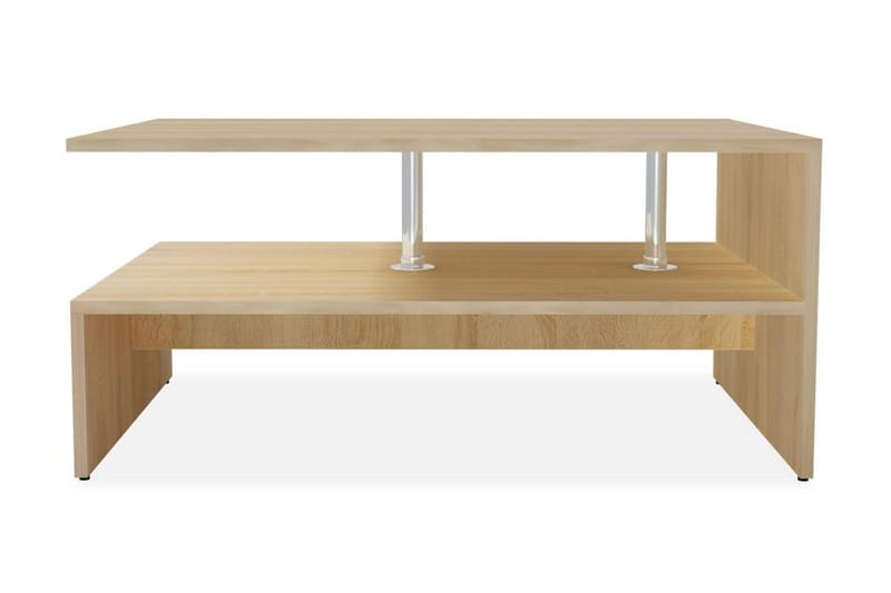 Soffbord spånskiva 90x59x42 cm ekfärg - Brun - Möbler - Bord & matgrupper - Soffbord