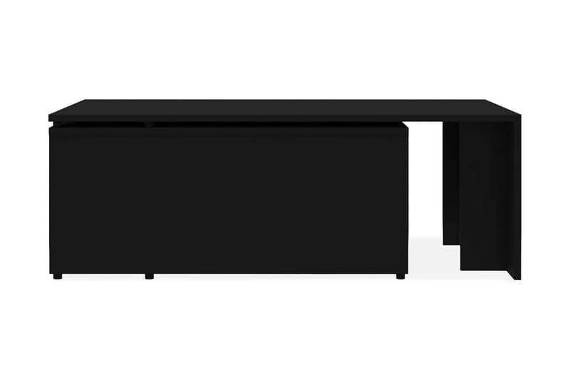 Soffbord svart 150x50x35 cm spånskiva - Svart - Möbler - Bord & matgrupper - Soffbord