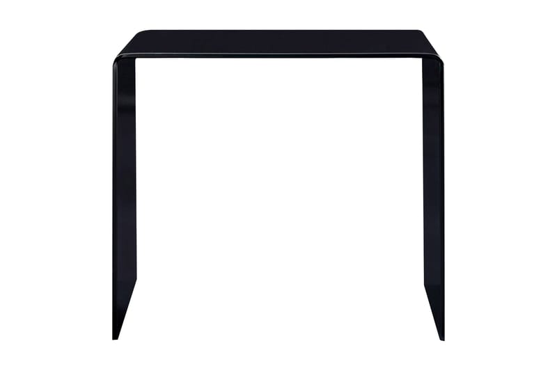 Soffbord svart 50x50x45 cm härdat glas - Svart/Glas - Möbler - Bord & matgrupper - Soffbord