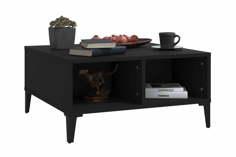 Soffbord svart 60x60x30 cm spånskiva - Svart - Möbler - Bord & matgrupper - Soffbord