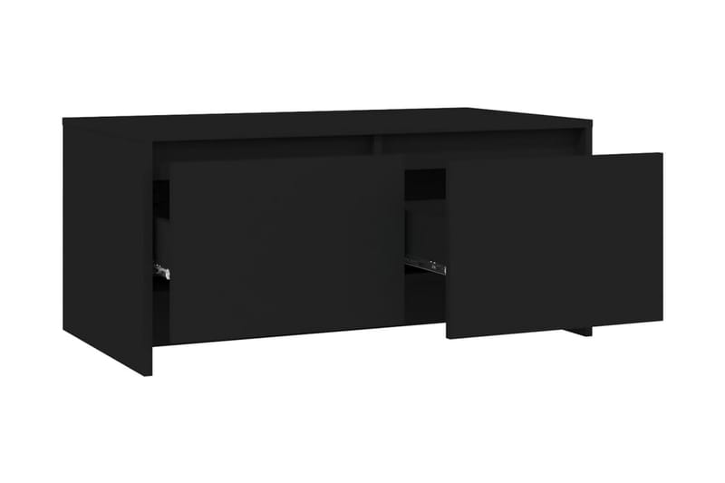 Soffbord svart 90x50x41,5 cm spånskiva - Svart - Möbler - Bord & matgrupper - Soffbord