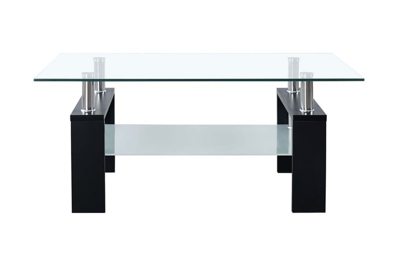 Soffbord svart och transparent 95x55x40 cm härdat glas - Svart/Glas - Belysning & el - Inomhusbelysning & lampor - Taklampa & takbelysning - Pendellampor & hänglampor