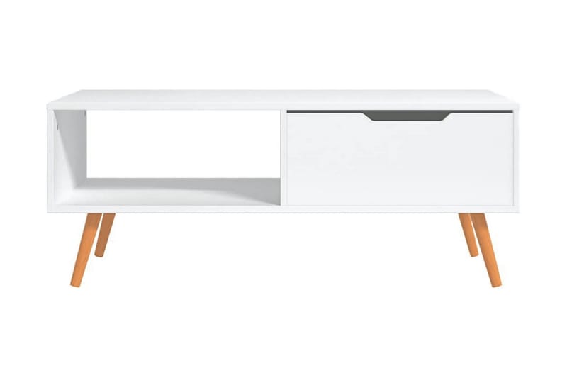 Soffbord vit 100x49,5x43 cm spånskiva - Vit - Möbler - Bord & matgrupper - Soffbord