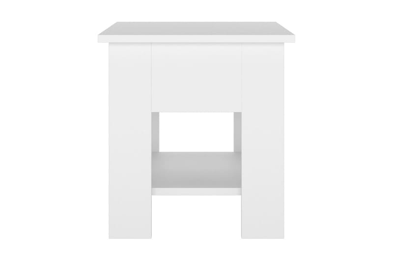 Soffbord vit 40x40x42 cm konstruerat trä - Vit - Möbler - Bord & matgrupper - Soffbord