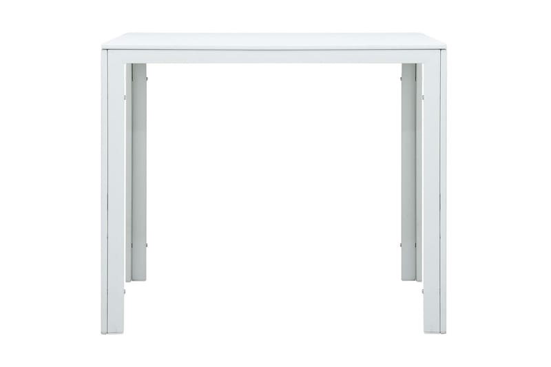 Soffbord vit 78x78x74 cm HDPE träutseende - Vit - Möbler - Bord & matgrupper - Soffbord
