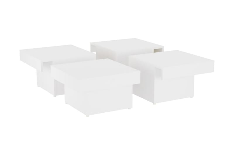 Soffbord vit 90x90x28 cm spånskiva - Vit - Möbler - Bord & matgrupper - Soffbord