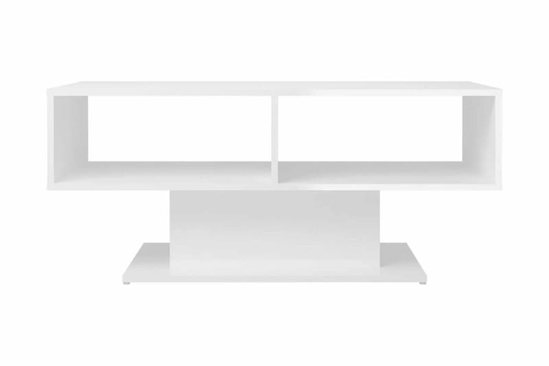 Soffbord vit högglans 103,5x50x44,5 cm spånskiva - Vit - Möbler - Bord & matgrupper - Soffbord
