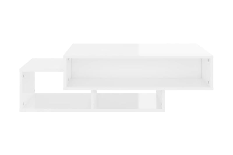 Soffbord vit högglans 105x55x32 cm spånskiva - Vit - Möbler - Bord & matgrupper - Soffbord