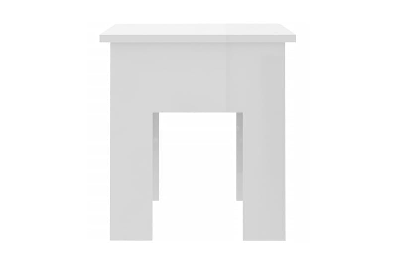 Soffbord vit högglans 40x40x42 cm spånskiva - Vit - Möbler - Bord & matgrupper - Soffbord