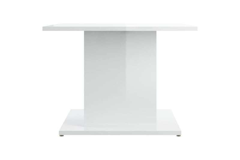 Soffbord vit högglans 55,5x55,5x40 cm spånskiva - Vit - Möbler - Bord & matgrupper - Soffbord
