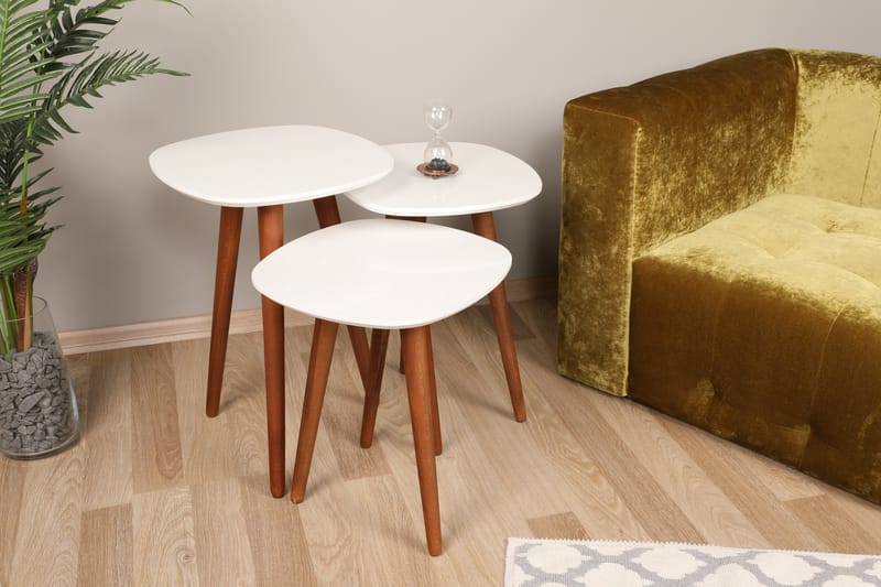 Stensland Satsbord - Vit - Möbler - Bord & matgrupper - Soffbord
